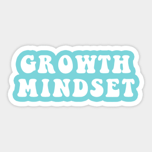 Growth Mindset Sticker